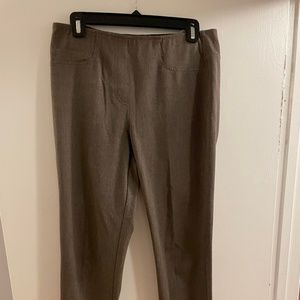 Peace of Cloth Knit Jeggings - brown - size small